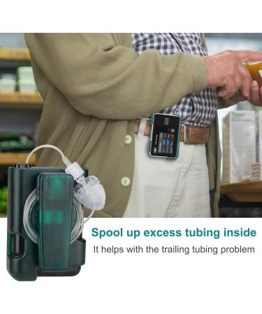 Generturbo Insulin Pump Case - Green | Tandem tSlim X2 Holster with 360 Rotating Belt Clip & Screen Protector | G4 Holder for t Slim Accessories - Buy Online on GoSupps.com
