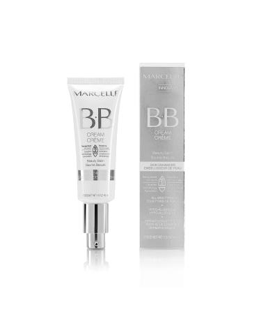 Marcelle BB Cream Beauty Balm Medium 1.6 Fl Oz - Hypoallergenic, Fragrance-Free Makeup for Sensitive Skin - Buy Online on GoSupps.com