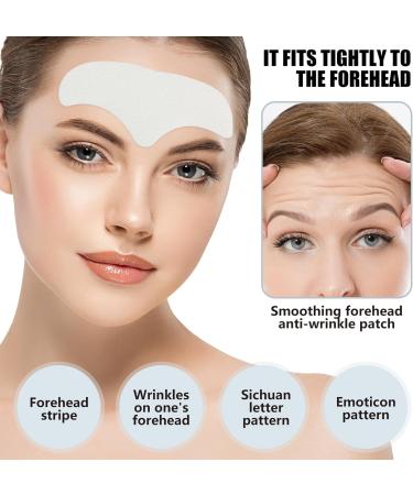 10 Pieces Forehead Wrinkle Patches Facial Smoothing Frown Line Remover Anti Wrinkle Patches For Wrinkles Moisturizing Mask Pads for Women Face Age Lines Resistant Patches - Buy Online on GoSupps.com