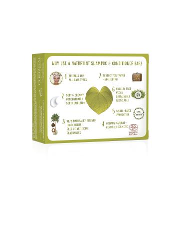 Naturtint Volumizing Shampoo & Conditioner Bars - Eco-Friendly (Lemon Lime) | Color Protecting - Buy Online on GoSupps.com