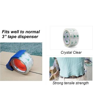BOMEI PACK Crystal Clear Packing Tape  Packaging Tape Refill Rolls  6 Rolls 2Mil x1.88 60 Yards for Sealing  Moving  Shipping  Office&Storage 6 PACK: 2mil*1.88inch*60yds - Buy Online on GoSupps.com