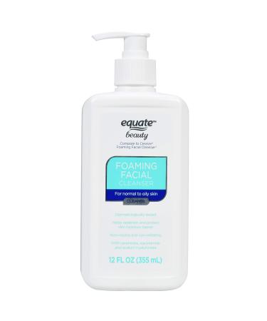 Equate Beauty Foaming Facial Cleanser Normal to Oily Skin 12 fl oz