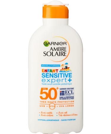 Garnier Ambre Solaire - Resisto Children's Milk - High Protection SPF 50+ - Sensitive Expert+ - 200 ml