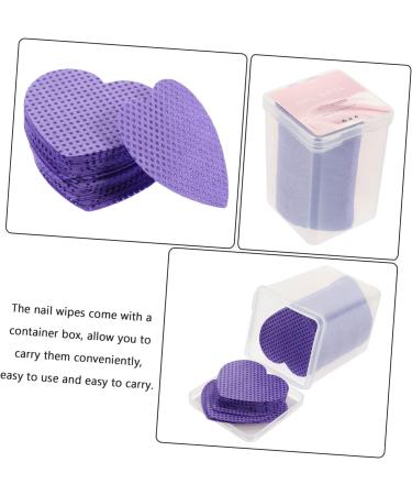 FOMIYES Nail Wipes 1000 Sheets Eyelash Cleaning Pads Nail Cotton Wipes Eyelash Extension Glue Remover Wipes Lash Extension Supplies Nail Cotton Pads Travel Purple Polishing Pad Nail Polish 4.8x4.8cmx5pcs Purplex5pcs - Buy Online on GoSupps.com