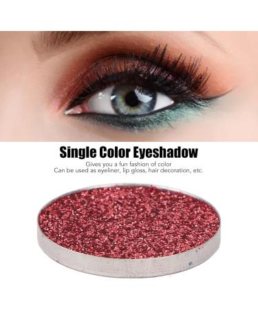 Long Lasting Single Eyeshadow Vibrant Colors DIY Makeup Compact Pan Suitable for Eye Makeup Lip Gloss Hair Decoration Big Concerts Festivals (J14) - Buy Online on GoSupps.com