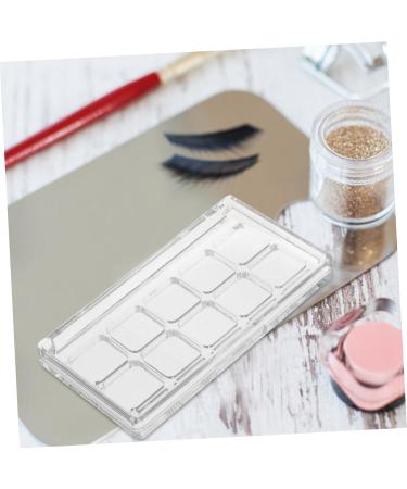 MERRYHAPPY MERRYHAPY Transparent Makeup Palette with Secure Closure Reusable Eyeshadow Lipstick Blush Organizer for DIY Storage - Buy Online on GoSupps.com
