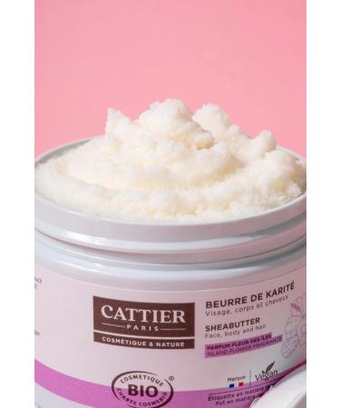 Cattier Beurre de Karit Parfum Fleur des les 100g 1 unit (Lot de 1) - Buy Online on GoSupps.com
