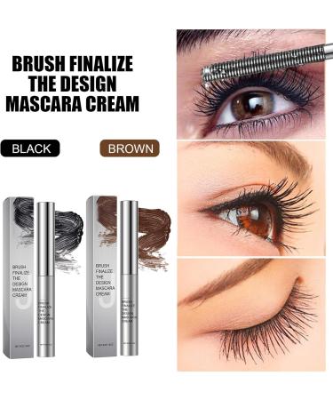 Washable Metal Rod Mascara - Waterproof Tubing Mascara Volume and Length Iron Wand Mascara Long Lasting Smudge-Proof Non Clumping Lengthening Fiber Lash Mascara Makeup for Women (Black One Size) Black 7 ml (Pack of 1) - Buy Online on GoSupps.com
