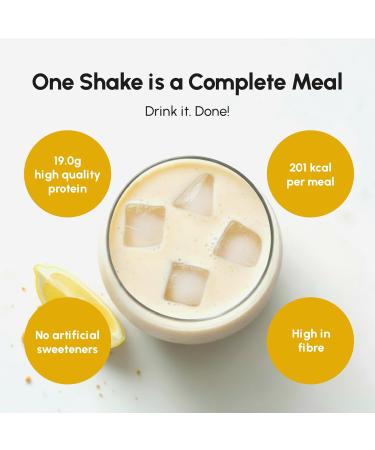 Shake That Weight 10x Diet Shake Cheesecake au citron Plan de remplacement de repas pour perte de poids R gime tr s faible en calories VLCD Haute teneur en prot ines sans lactose sans - Buy Online on GoSupps.com