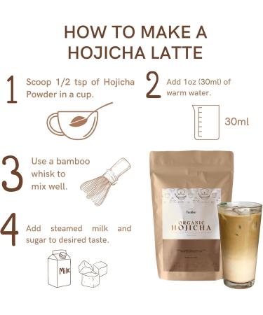 Tealise Organic Hojicha Powder 200g Made in Japan - Buy Online on GoSupps.com