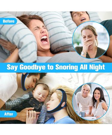 Adjustable Anti Snoring Chin Strap for Men and Women - Stop Snoring Solution for Better Sleep - Buy Online on GoSupps.com