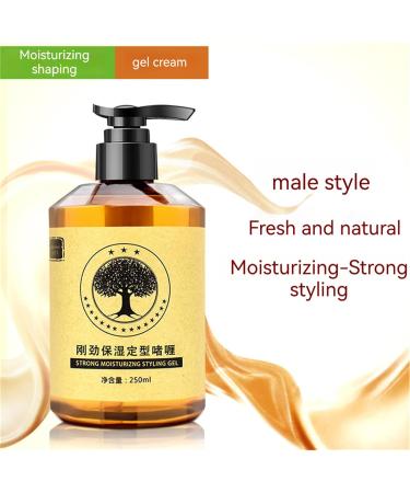 Long-lasting Styling Volume Hydrating Elasticity Moisture Styling Elastin Cream Hydrating Styling Cream Hair Products for Damaged Curly Hair Care #Elastin#gel cream Curly Hair Gel - Buy Online on GoSupps.com