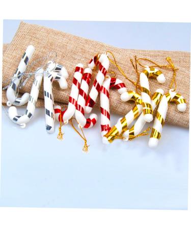 STOBAZA 36 Pcs Christmas Ornaments Candy Cane Ornaments Candy Garland Ornaments Candy Canes Christmas Tree - Buy Online on GoSupps.com