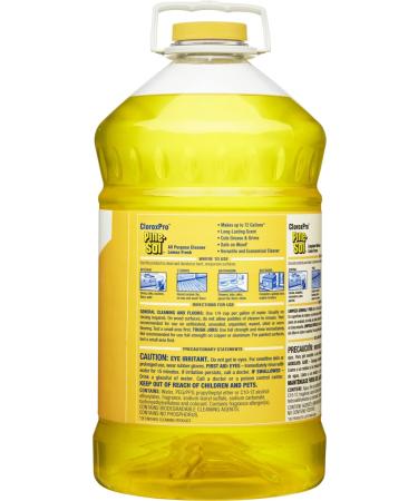 CloroxPro Pine-Sol All Purpose Cleaner Lemon Fresh - 144 oz | Best Industrial Cleaning Solution for International Shipping - Buy Online on GoSupps.com