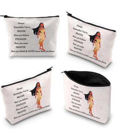 Buy WZMPa Indian Princess Cosmetic Bag - Inspirational Zippered Design for Women & Girls | Perfect Gift - Buy Online on GoSupps.com