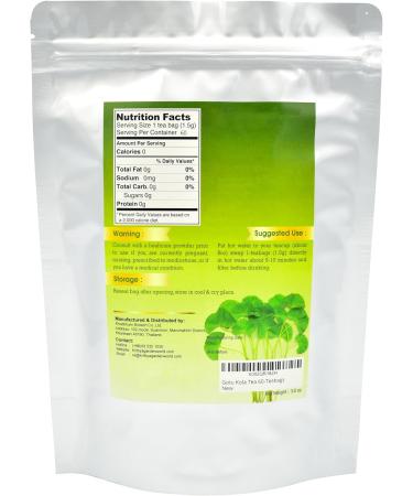 Gotu Kola Tea 60-Teabags (3.5oz/100g) - Buy Online on GoSupps.com