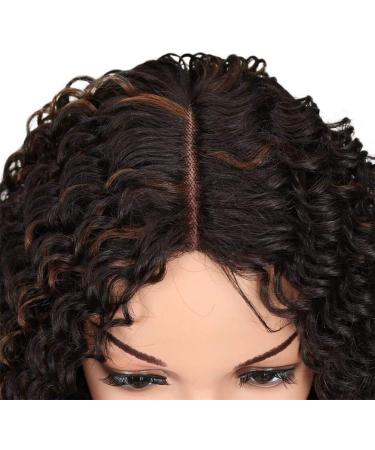 Lace Front Synthetic Wig for Black Women - 26 Long Wavy & Curly Heat-Resistant - 150% Density Vacation Hair - Buy Online on GoSupps.com