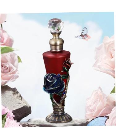 Xoeryoy Arabic Perfume Oil Luxury Rhinestones Dubai Perfume with Crystal Bottle Cap & Non-Slip Bottom Long Lasting Essential Oil Fragrance  - Buy Online on GoSupps.com