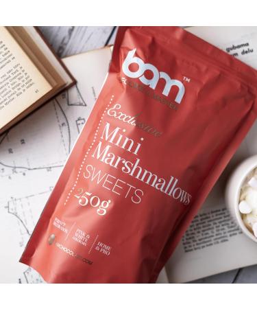 BAM Mini Marshmallows Cake Sprinkles Ideal for Cake Decorating Pink Cream and White 250g - Buy Online on GoSupps.com