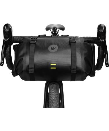 Rhinowalk 2PC Waterproof Bicycle Handlebar Bag Set - 12L Front Pocket Storage & Shoulder Bag - Black - Buy Online on GoSupps.com
