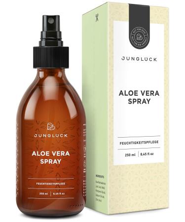 JUNGL CK Aloe Vera Spray | Refreshes cools and moisturizes skin & hair 250 ml (1 pack)