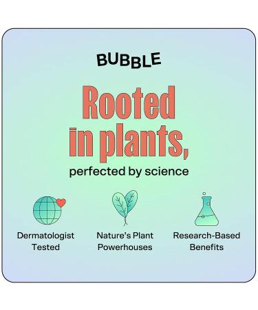 Bubble Skincare Fresh Start Gel Cleanser - PHA + Caffeine for Skin Calming & Acne Support - Sensitive Skin Friendly Deep Pore Facial Cleanser (125ml) - Buy Online on GoSupps.com