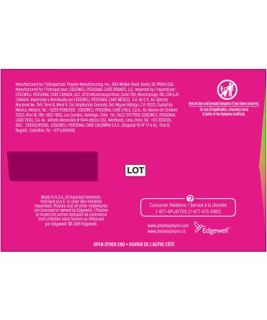 Playtex Sport Compact Tampons Multipack - 36 Count (Regular and Super Absorbency) - Buy Online on GoSupps.com