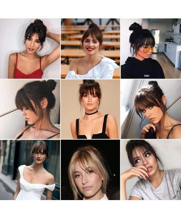 Bcenoilua Clip in Fringe Clip in Bangs for Women Hair Extensions Thinning Hair Real Hair Clip on Bangs French Bangs Light Bangs Fashion Wispy Bangs Hair Pieces Daily Wear Dark Brown - Buy Online on GoSupps.com