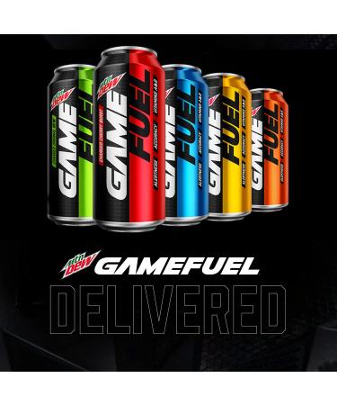 Mountain Dew Game Fuel 16oz Cans Variety Pack - 12 Pack with Vitamins A + B | 4 Flavors (Packaging May Vary) - Buy Online on GoSupps.com