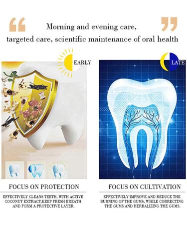 ZJchao Whitening Toothpaste - Activated Bamboo Charcoal & Coconut Oil for Teeth Whitening & Stain Removal - Buy Internationally - Buy Online on GoSupps.com