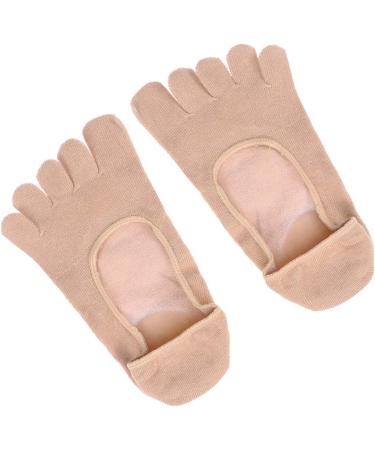 NO-Show Gel Socks for Dry Feet | Moisturizing Spa Socks & 5-Finger Invisible Design - Buy Online on GoSupps.com