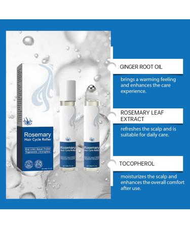 Roll On Huile de croissance des cheveux 30 ml huile naturelle pour la croissance des cheveux avec rouleau de cuir chevelu R paration rapide Produit de soin des cheveux pour les soins de la - Buy Online on GoSupps.com