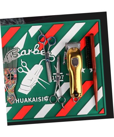 Ipetboom Haircut Mat Hair Tools for Women Pad for Curling Iron Barber Stations Hair for Women Hair Rollers for Women Hair Styling Station Mat Storage Hair Dryer Appliance - Buy Online on GoSupps.com