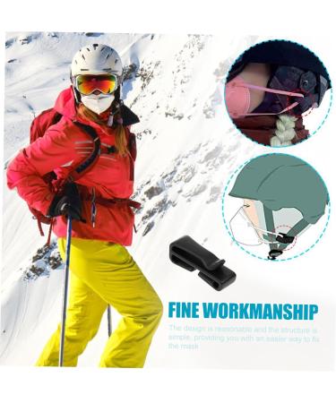 Gleavi Masking Hooks Clip for Ski Helmet & Hearing Protection | Durable Plastic Ski-Mask Accessories - Buy Online on GoSupps.com