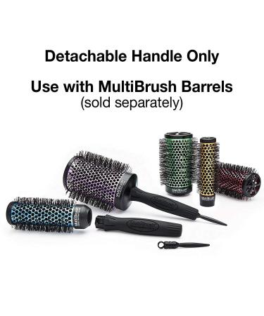 Olivia Garden MultiBrush Detachable Thermal Styling Hair Brush - Non-Electrical Handle - Buy Online on GoSupps.com