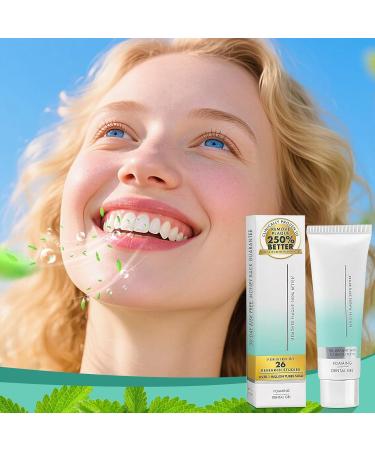  YNPQTDS Toothpaste Gel for Adults | 50ml Cooling Gel | Removes stains and fights odors for morning at night at home on the go after - Buy Online on GoSupps.com