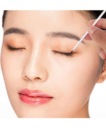 PLAFOPE 100pcs Disposable Eyeliner Brush Makeup Eyeliner Wand Cosmetic Eye Wands Make up Kit White 9x6.5cm White - Buy Online on GoSupps.com
