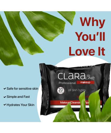 Buy Vitamin E Infused Makeup Remover Wipes Alcohol-Free Cleansing Wipes 20pcs International Shipping Available - Buy Online on GoSupps.com