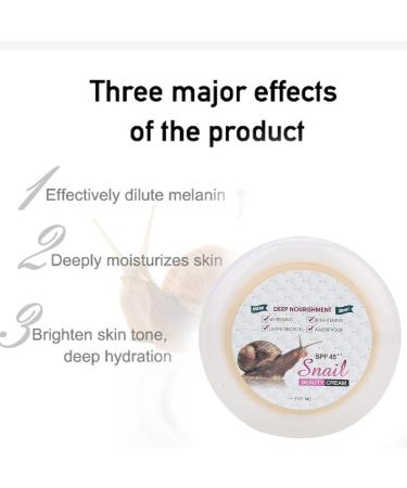 Collagen Snail Essence Concealer Skin Brightening Whitening Pearl Balm Moisturizing Cream 30ml - Buy Online on GoSupps.com