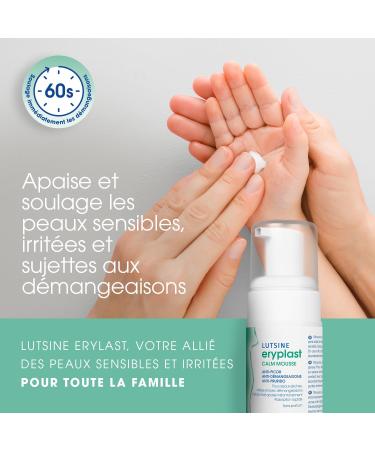 Eryplast CALM Mousse - Anti-Itch 100ml - Soothes and Relieves Sensitive Irritated and Itchy Skin in 60 Seconds - Refreshing Effect - Buy Online on GoSupps.com