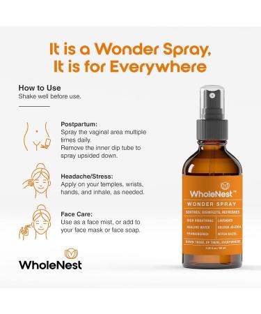 Rest & Postpartum Comfort Bundle | Go Away Cold! Pillow & Room Mist + Perineal Care with Witch Hazel & Frankincense | Seasonal Relief & Post-Birth Support 60 ml Each - Buy Online on GoSupps.com
