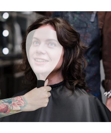 Beavorty Clear Mask Face Spray Guard 4Pcs Hair Spray Plastic Hairspray Masks Water Proof Plastic Shield Transparent Salon Hairdressing Shield for Face Eyes Supplies Shaper Hairspray Clear Face Mask - Buy Online on GoSupps.com