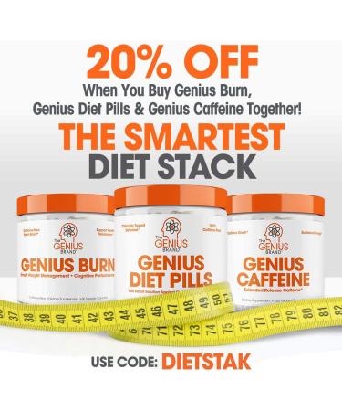 Genius Fat Burner - 60 Capsules for Men & Women | Optimize Weight Loss & Boost Energy - Buy Online on GoSupps.com