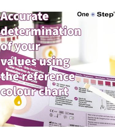 100 One Step Ketone Test Strips for Keto & Low-Carb Diet | Urine Test for Ketosis - Buy Online on GoSupps.com