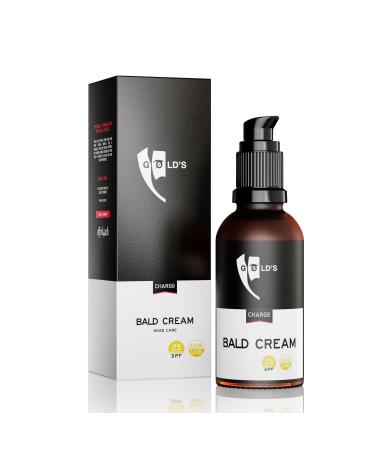 G ld's soon Cream bald cream Matting |50 ml |Sun protection LSF 25 UVA & UVB Filter |Glatens care for men after shaving |Baldness cream |Free from Octocrylenen 50 ml (1 Pack)