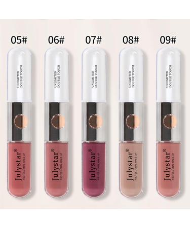 Matte Hydrating Lip Glow Oil - Plumping Transparent Lip Gloss for Long-Lasting Wear | Waterproof Liquid Lipstick #02 - Perfect for Girls & Women - Buy Online on GoSupps.com
