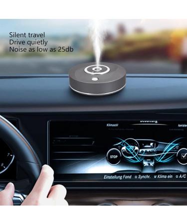 Premium Ultrasound Aromatherapy Diffuser - Noiseless 3 Spray Modes Long-lasting Moisture for Home & Car - Buy Online on GoSupps.com