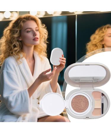  G n rique Cushion Concealer Foundation Air Cushion Bb Cream Makeup Primer Waterproof Formula Breathable Texture Great for Daily Wear Beauty Routine Mom Wife Women All Skin Types - Buy Online on GoSupps.com