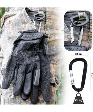 Mechanix Wear Specialty High Dexterity Tactical Gloves 0.5mm - Breathable Ergonomic Design Black & Coyote Sizes S M L XL - Includes Gear Carabiner - Buy Online on GoSupps.com