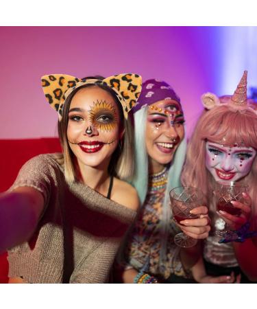 Shop Lurrose 6-Piece Plush Animal Hair Ties - Cat Tiger Leopard Designs for Halloween & Parties | Trendy Accessories for Girls & Women - Buy Online on GoSupps.com